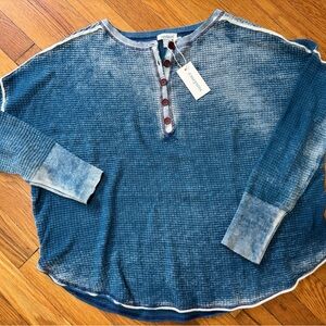 Sundance Teal Knit Top